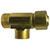 Midland Industries 00073-060606 - Tee, 3/8" Male Compression x 3/8" Female Compression x 3/8" Male