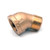 Midland Industries 44206LFUSA - 1-1/4 LF Domestic Brass ST Elbow 45