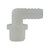 Midland Industries 33038W - 90° Elbow, 1/4" Hose Barbed x 1/8" MIP, Nylon
