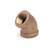 Midland Industries 44190LFUSA - 3 LF Domestic Brass 45 Elbow