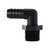 Midland Industries 33041B - 90° Elbow, 3/8" Hose Barbed x 1/4" MIP, Polyethylene