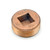 Midland Industries 44641LFUSA - 4 LF Domestic Brass COUNTERSUNK PLUG