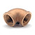 Midland Industries 44127LFUSA - 3/4 X 1/2 LF Domestic Brass 90 Elbow