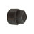 Midland Industries 65654 - Cored Square Head Plug, 3/4" MPT, Iron, Black