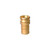 Midland Industries CGE-100-B1 - Cam & Groove Adapter, 1" Type E x 1" Hose Shank, Brass
