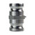 Midland Industries SA-300-AA - Spool Adapter, 3" MPT x 3" MPT, Aluminum