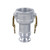 Midland Industries DA-1510-A - Cam & Groove Reducer Coupler/Adapter, 1-1/2" Female Coupler x 1" Male Adapter, Aluminum