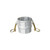 Midland Industries CGD-800-A1 - Cam & Groove Coupler w/ Two Brass Handle, 8" Type D x 8" FPT, Aluminum
