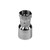 Midland Industries SS43-08-10FJ -43 Series Straight Swivel Adapter, 1/2" Hose x 7/8" Female JIC, Stainless
