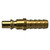 Midland Industries 28595B - 1/4 ARO PLUG 1/4 BARB 250 psi BRASS