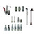 Midland Industries 87408 - 17-Piece Air Accessory Set