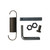 Midland Industries 962010SK - Spring Kit, 10" Nominal