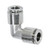 Midland Industries 20153SS - 90° Union Elbow, 3/8" Push to Connect x 3/8" Push to Connect, Stainless