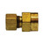 Midland Industries 27145 - Adapter w/ 27003 Self-Align Sleeve, 1/4" Compression x 1/8" FIP, Brass