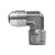 Midland Industries 10294N - 90° Elbow, 3/8" SAE 45° Male Flared x 1/4" MIP, Brass, Nickel-Plated