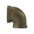 Midland Industries 44124LF - 90° Reducing Elbow, 1/2" FPT x 3/8" FPT, Bronze