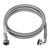 Midland Industries P-60CWH-12FG-3/8-EL - Washing Machine Hose w/ 3/8" Elbow Fitting, 60" L,