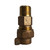 Midland Industries 9682424LF - Straight Coupling, 1-1/2" MIP x 1-1/2" Pack Joint (CTS), Brass