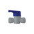 Midland Industries 20905P - Shut-Off Valve, 3/8 x 3/8" Nominal, Push-In x NPT(M), 170 psi Pressure