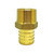 Midland Industries 35083 - Adapter, 1" PEX x 3/4" MIP, Brass