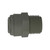 Midland Industries 20056P - Adapter, 1/4" Push" x 3/8" MIP, Polypropylene