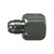 Midland Industries 240686 - Straight Reducer, 1/2" 37° JIC Female Flared x 3/8" 37° JIC Male Flared, Steel