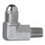 Midland Industries 2501-L-16-12 - 90° Long Elbow, 1" Male 37° JIC Flared x 3/4" Male Pipe, Steel