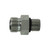 Midland Industries FS6400O2424 - Straight Thread Connector, 1-1/2" Male Face Seal x 1-1/2" Male ORB, Steel