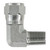Midland Industries 650168 - 90° Adapter, 9/16" FJIC Swivel x 1/2" NPT(M), Steel