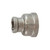 Midland Industries 62435 - Reducing Coupling, 1/2" FPT x 3/8" FPT, Stainless Steel, 150 lb
