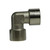 Midland Industries 28919 - Elbow, 3/8" Female BSP x 3/8" Female BSP, Brass, Nickel-Plated