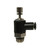 Midland Industries 20787C - Meter Out Right Angle Flow Control Valve, 3/8 x 1/4" Nominal, Push" x MIP