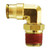 Midland Industries 20708A - Swivel Elbow, 4mm Push-In x 1/8" MIP, Brass