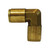Midland Industries 20152A - Union Elbow, 1/4" Push-In x 1/4"  Push-In, Brass