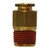 Midland Industries 268PP-6C - Connector, 3/8" Push-In x 3/8" NPT(M)F, Brass