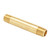Midland Industries 113-848 - Pipe Nipple, 1/2", 3" Brass