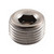 Midland Industries 63763B1 - Barstock Hex Socket Plug, 1/2" MPT, Stainless Steel