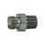 Midland Industries 78258 - Hex Nipple, 1/2" Male BSPP x 1/2" NPT(M), Steel