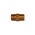 Midland Industries LF23325X2 - Long Hex Nipple, 1/8" MPT x 1/8" MPT, Brass