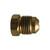 Midland Industries LF39-6 - Plug, 3/8" 45° Flared, Brass