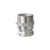 Midland Industries CGF-7550-SS1 - Cam & Groove Reducer Adapter, 3/4" Type F x 1/2" NPT(M), Stainless
