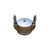 Midland Industries CDCSL-300-SS1 - Cam & Groove Self-Locking Dust Cap, 3" Type DC, 316SS
