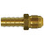Midland Industries 32081LF - Adapter, 1/4" Hose Barbed x 1/4" 45° Flared Male, Brass