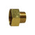 Midland Industries 707484-1208 - Garden Hose Connector, 3/4" 1/2", Brass