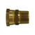 Midland Industries 30181LF - Swivel Adapter, 3/4" FGH x 1/4" MIP, Brass