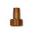 Midland Industries 103GH-LNG - Long Shank Garden Hose Swivel, 3/4" FHT x 3/8" MPT, Brass