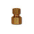 Midland Industries 266X6X8 - Adapter, 3/8" Tube OD x 1/2" FPT, Brass