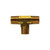 Midland Industries 706232-02 - Pipe Tee, 1/8" MIP x 1/8" MIP x 1/8" MIP, Brass