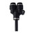 Midland Industries 88P0404C - Plug" Wye, 1/4" Push-In x 1/4" Male Tube, Composite