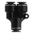 Midland Industries 620558C - Union Wye, 5/8" Push-In x 5/8" Push-In  Push-In, Composite